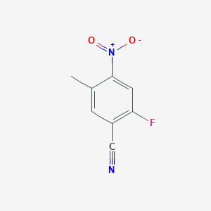 2-Fluoro-5-methyl-4-nitrobenzonitrile
