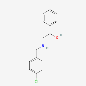 2-((4-Chlorobenzyl)amino)-1-phenylethanol