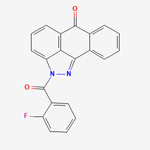 2-(2-fluorobenzoyl)dibenzo[cd,g]indazol-6(2H)-one