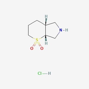 Rel-(4aR,7aR)-octahydrothiopyrano[2,3-c]pyrrole 1,1-dioxide hydrochloride
