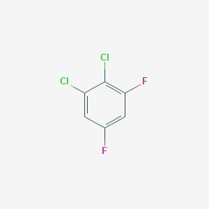 molecular formula C6H2Cl2F2 B2800126 1,2-Dichloro-3,5-difluorobenzene CAS No. 36556-58-8