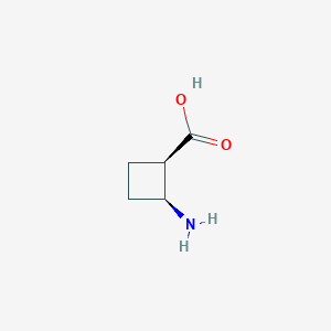 molecular formula C5H10ClNO2 B2800127 顺-2-氨基环丁烷-1-羧酸 CAS No. 84585-76-2