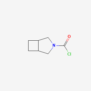 3-Azabicyclo[3.2.0]heptane-3-carbonyl chloride
