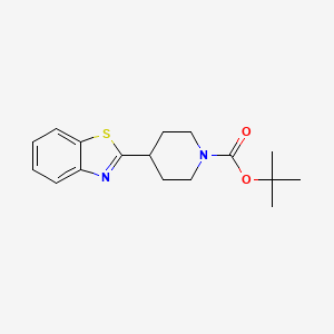 Tert-butyl 4-(1,3-benzothiazol-2-yl)piperidine-1-carboxylate