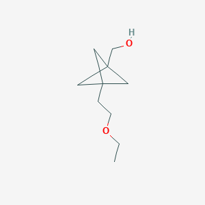 [3-(2-Ethoxyethyl)-1-bicyclo[1.1.1]pentanyl]methanol