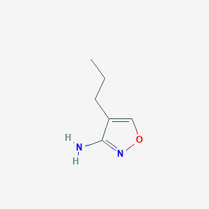 4-Propylisoxazol-3-amine