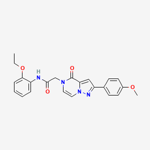 N-(2-ethoxyphenyl)-2-[2-(4-methoxyphenyl)-4-oxopyrazolo[1,5-a]pyrazin-5(4H)-yl]acetamide
