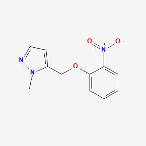 1-methyl-5-[(2-nitrophenoxy)methyl]-1H-pyrazole