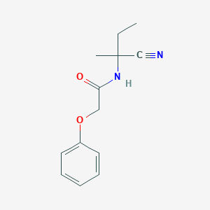 N-(1-cyano-1-methylpropyl)-2-phenoxyacetamide
