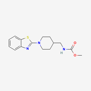 Methyl ((1-(benzo[d]thiazol-2-yl)piperidin-4-yl)methyl)carbamate