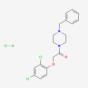 1-(4-benzylpiperazin-1-yl)-2-(2,4-dichlorophenoxy)ethanone Hydrochloride