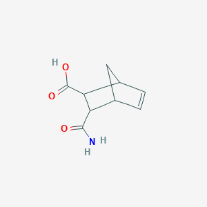 molecular formula C9H11NO3 B2800792 3-羰基-双环[2.2.1]庚-5-烯-2-羧酸 CAS No. 1212356-34-7