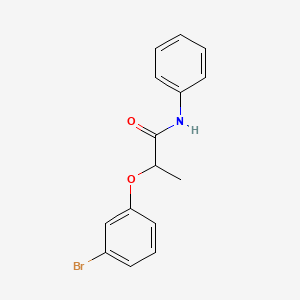 2-(3-bromophenoxy)-N-phenylpropanamide
