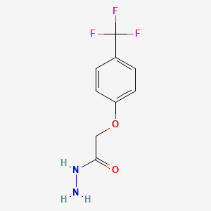 2-[4-(Trifluoromethyl)phenoxy]acetohydrazide