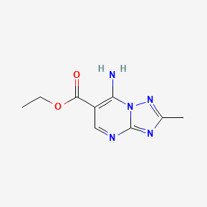 Ethyl 7-amino-2-methyl-[1,2,4]triazolo[1,5-a]pyrimidine-6-carboxylate