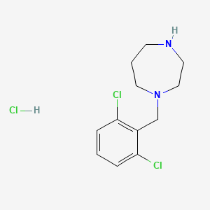1-(2,6-Dichlorobenzyl)-1,4-diazepane hydrochloride