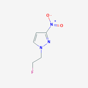 1-(2-fluoroethyl)-3-nitro-1H-pyrazole