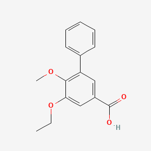 3-Ethoxy-4-methoxy-5-phenylbenzoic acid