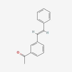 (E)-1-(3-styrylphenyl)ethanone