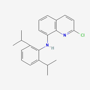 8-Quinolinamine, N-[2,6-bis(1-methylethyl)phenyl]-2-chloro-