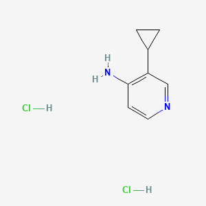 3-Cyclopropylpyridin-4-amine dihydrochloride