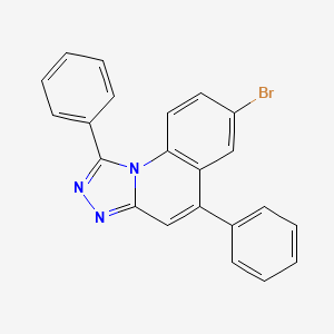 7-Bromo-1,5-diphenyl-[1,2,4]triazolo[4,3-a]quinoline