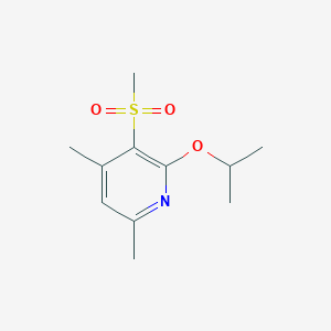 2-Isopropoxy-4,6-dimethyl-3-pyridinyl methyl sulfone