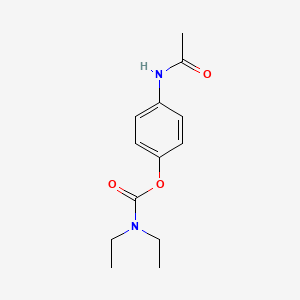 4-Acetamidophenyl diethylcarbamate