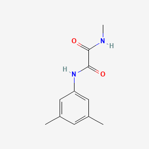 molecular formula C11H14N2O2 B2801259 N-(3,5-dimethylphenyl)-N'-methylethanediamide CAS No. 692776-05-9