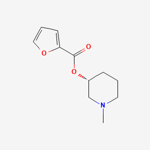 (3R)-1-methylpiperidin-3-yl furan-2-carboxylate