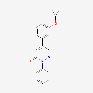 5-(3-Cyclopropyloxyphenyl)-2-phenylpyridazin-3-one