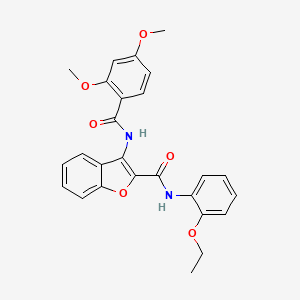 3-(2,4-dimethoxybenzamido)-N-(2-ethoxyphenyl)benzofuran-2-carboxamide