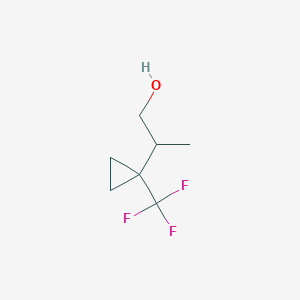 2-[1-(Trifluoromethyl)cyclopropyl]propan-1-ol