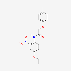 N-(4-ethoxy-2-nitrophenyl)-2-(4-methylphenoxy)acetamide