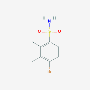 molecular formula C8H10BrNO2S B2801527 4-溴-2,3-二甲基苯基-1-磺酰胺 CAS No. 1354963-11-3