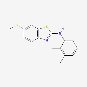 N-(2,3-dimethylphenyl)-6-(methylthio)benzo[d]thiazol-2-amine