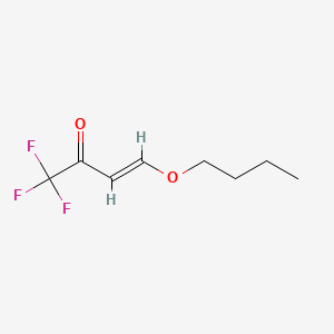 molecular formula C8H11F3O2 B2801734 4-Butoxy-1,1,1-trifluorobut-3-en-2-one CAS No. 109317-78-4; 120407-73-0