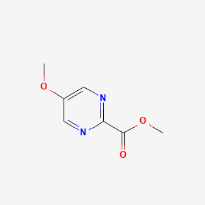 molecular formula C7H8N2O3 B2802087 Methyl 5-methoxypyrimidine-2-carboxylate CAS No. 1415800-40-6
