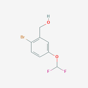[2-Bromo-5-(difluoromethoxy)phenyl]methanol