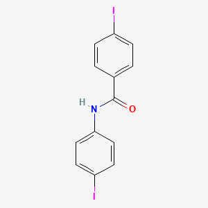 4-iodo-N-(4-iodophenyl)benzamide