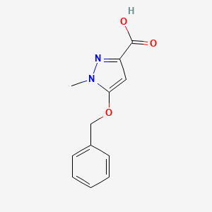 5-(Benzyloxy)-1-methyl-1H-pyrazole-3-carboxylic acid
