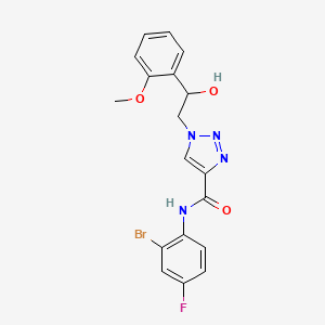 molecular formula C18H16BrFN4O3 B2802275 C18H16BrFN4O3 CAS No. 1396855-80-3