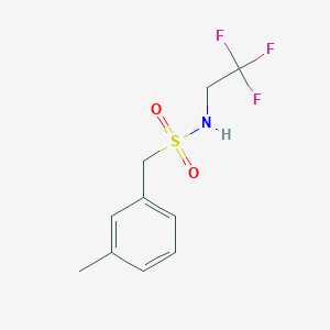 1-(3-Methylphenyl)-N-(2,2,2-trifluoroethyl)methanesulfonamide