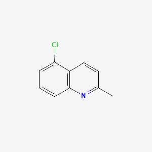 molecular formula C10H8ClN B2802525 5-Chloroquinaldine CAS No. 4964-69-6