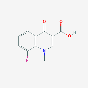 molecular formula C11H8FNO3 B2802570 8-Fluoro-1-methyl-4-oxo-1,4-dihydroquinoline-3-carboxylic acid CAS No. 1092288-78-2