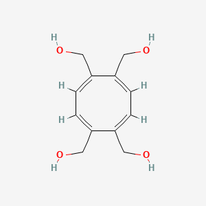 [(1E,3E,5E,7E)-4,5,8-tris(hydroxymethyl)cycloocta-1,3,5,7-tetraen-1-yl]methanol