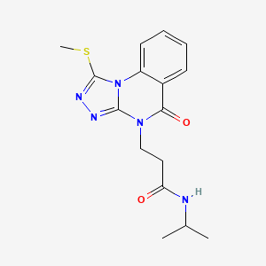 N-(10-methyl-11-oxo-10,11-dihydrodibenzo[b,f][1,4]oxazepin-8-yl)-3-furamide