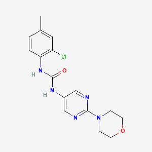 1-(2-Chloro-4-methylphenyl)-3-(2-morpholinopyrimidin-5-yl)urea