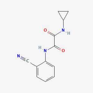N'-(2-cyanophenyl)-N-cyclopropyloxamide