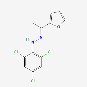 1-(2-Furyl)ethanone (2,4,6-trichlorophenyl)hydrazone